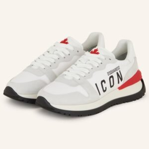 DSQUARED2 ICON RUNNER - WEISS-HELLGRAU Sneaker